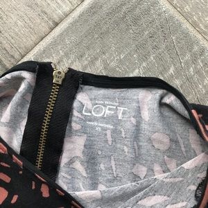 LOFT Tops - Mixed pattern tee LOFT Tops - Mixed pattern tee